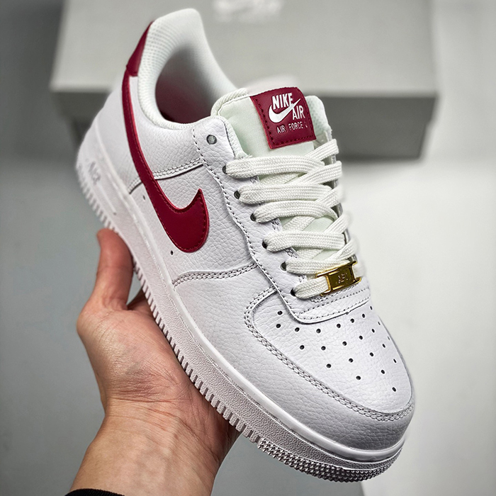 Air Force 1 07 AF1 Running Shoes-White/Red-4571197