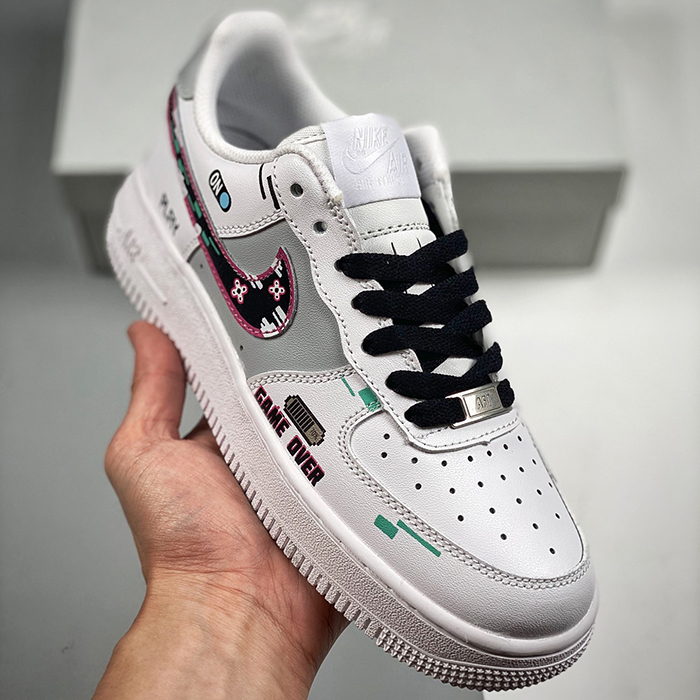 Air Force 1 Low'07 AF1 Running Shoes-White/Black-5953031