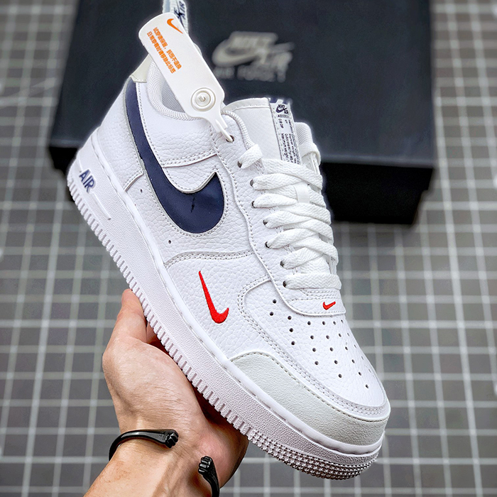 Air Force 1 Low 07 AF1 Running Shoes-White/Blue-9106861