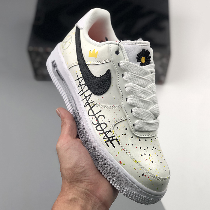 Air Force1' 07 'Peaceminusone' AF1 Running Shoes-White/Black-4786284