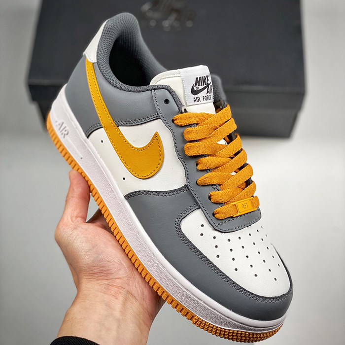 Air Force 1 Low AF1 Running Shoes-White/Gray-8058141