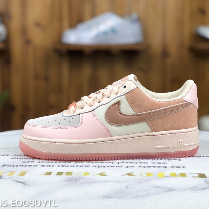 Air Force 1 Low '07 AF1 Running Shoes-Pink/White-1879072