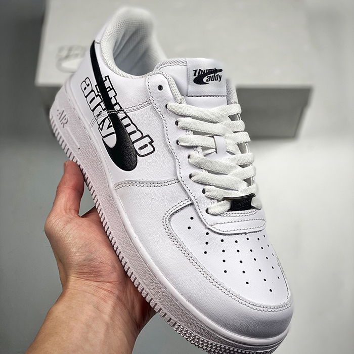 Air Force 1'07 Low AF1 Running Shoes-White/Black-5133490