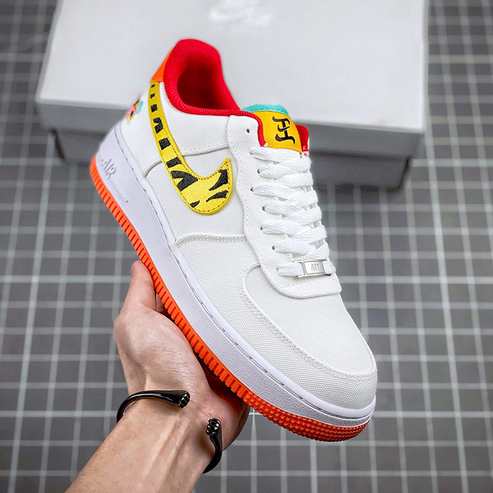 Air Force 1 Low 07 AF1 Running Shoes-White/Red-4585265