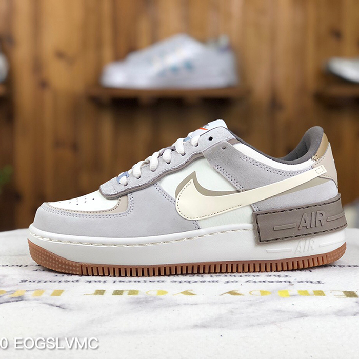 Air Force 1 Low '07 AF1 Running Shoes-Gray/White-6103241