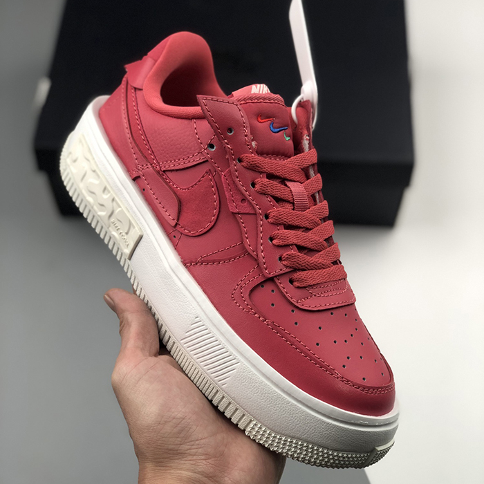 Air Force 1 Low '07 AF1 Running Shoes-Red/White-5411563