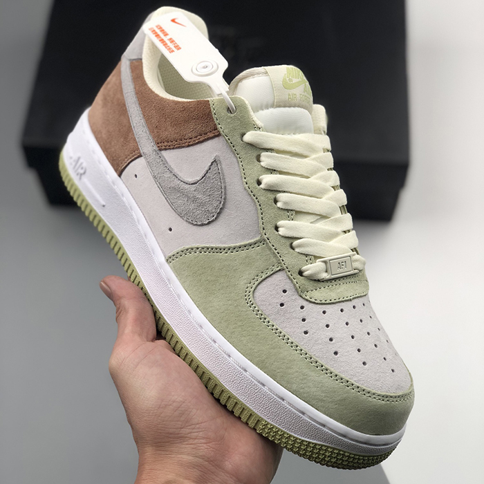 Air Force 1 Low '07 AF1 Running Shoes-Green/White-9712697