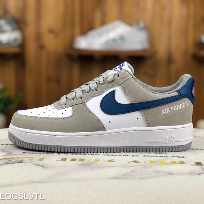 Air Force 1 Low '07 AF1 Running Shoes-Gray/White-8274555