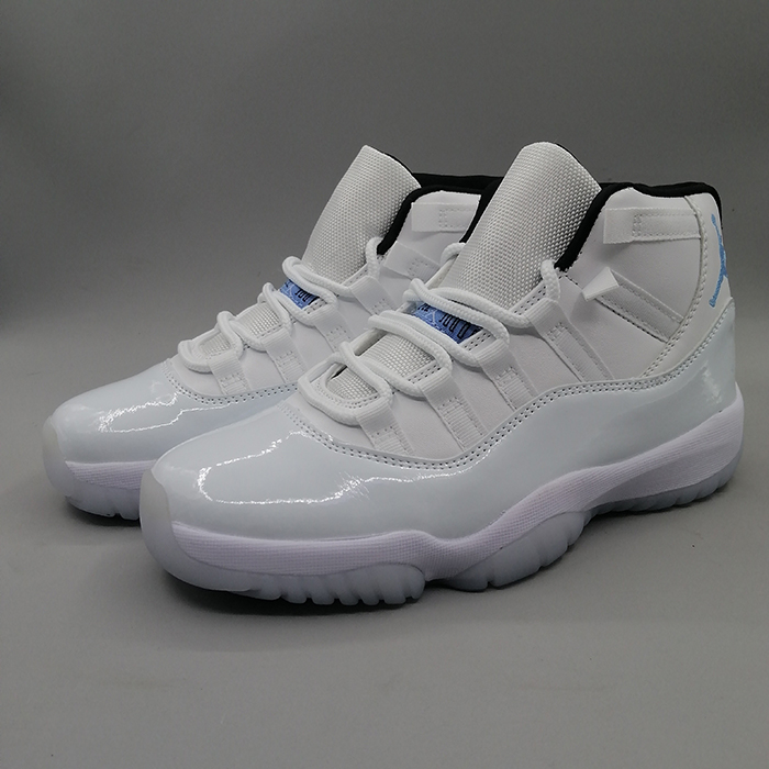 Air Jordan 11 AJ11 High Running Shoes-All White-8104506