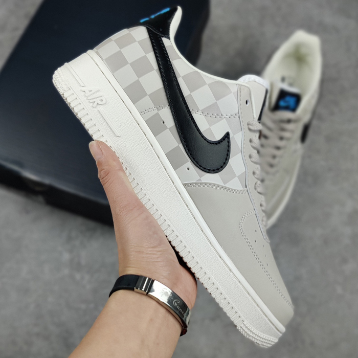 Air Force 1‘07 MID AF1 Running Shoes-Gray/White-6176567