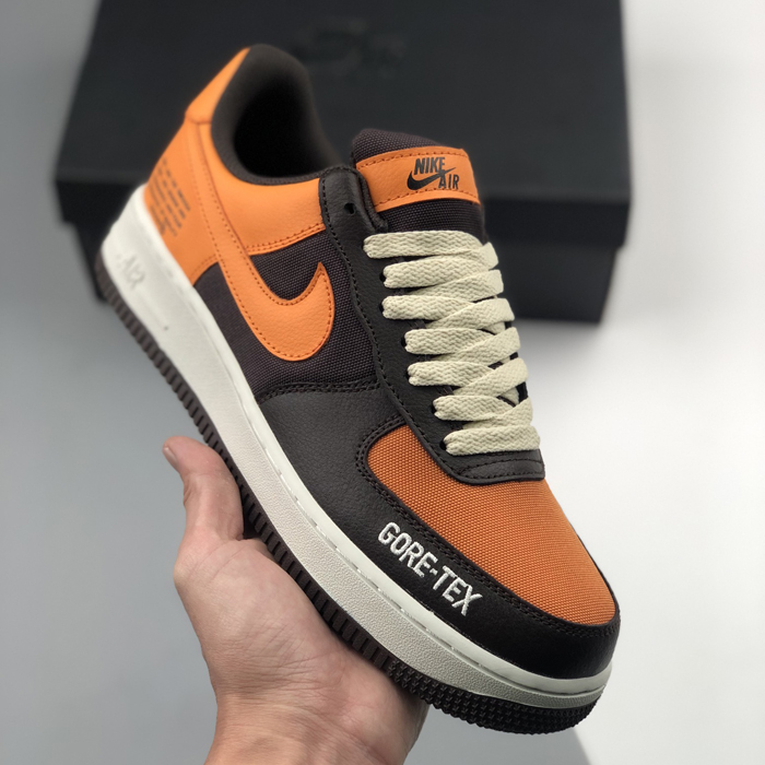 Air Force 1 Gore-Tex AF1 Running Shoes-Orange/Black-3731173