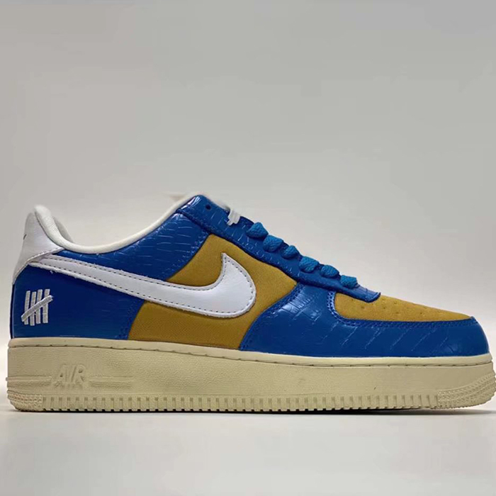 Undefeated x Air Force 1 Low SP“Ballistic”Running Shoes-Blue/Khkai-2767265