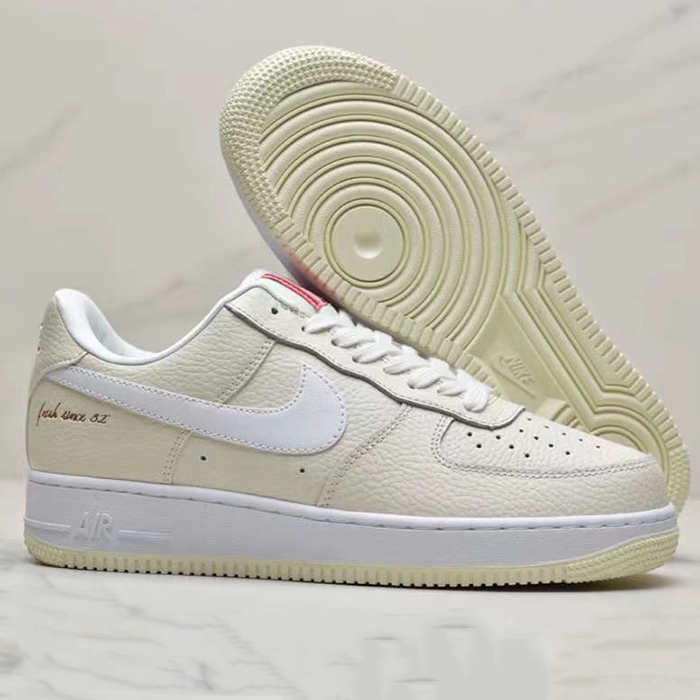 Air Force 1 Low AF1 Running Shoes-Beige-6218253