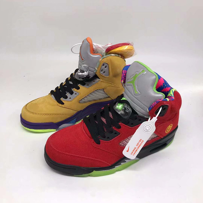 Travis Scott x Air Jordan 6 AJ6 Running Shoes-Yellow/Red-1408064