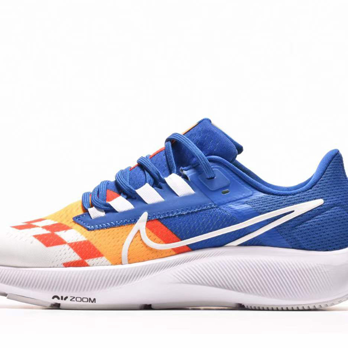 Air Zoom Pegasus 38 Running Shoes-White/Blue-9856568