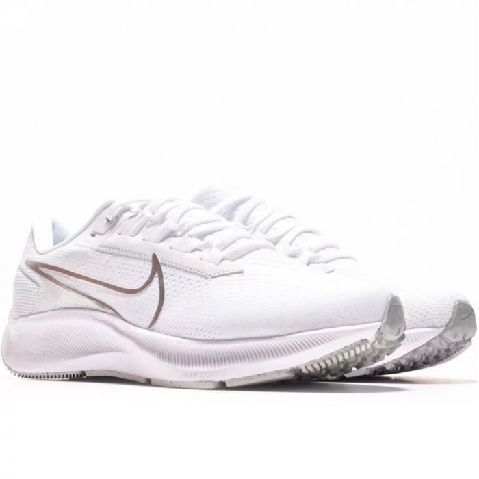 Air Zoom Pegasus 38 Running Shoes-All White-6954662