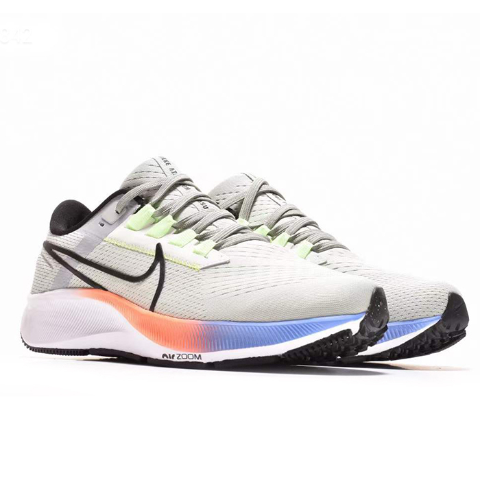 Air Zoom Pegasus 38 Running Shoes-White/Black-5682170