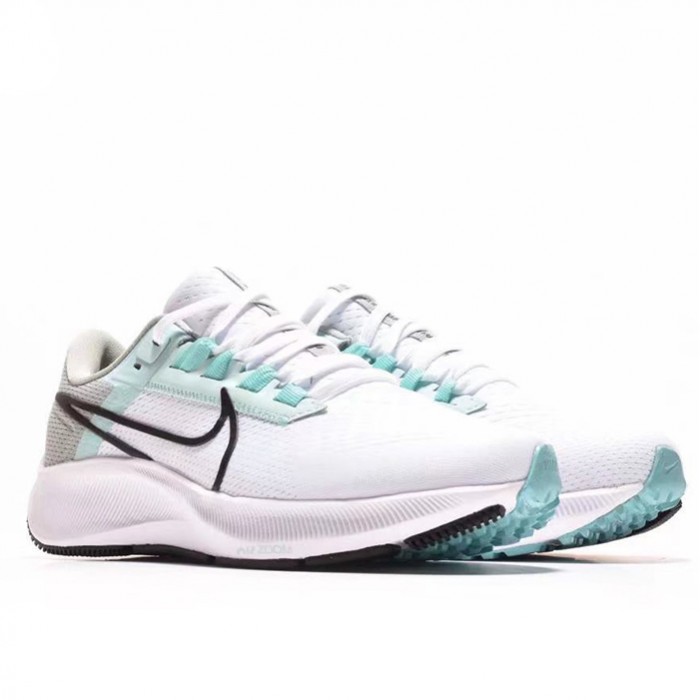 Air Zoom Pegasus 38 Running Shoes-White/Green-6022028