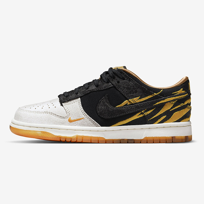 SB Dunk Low GS“Year of the Tiger”Running Shoes-Black/White-4811933