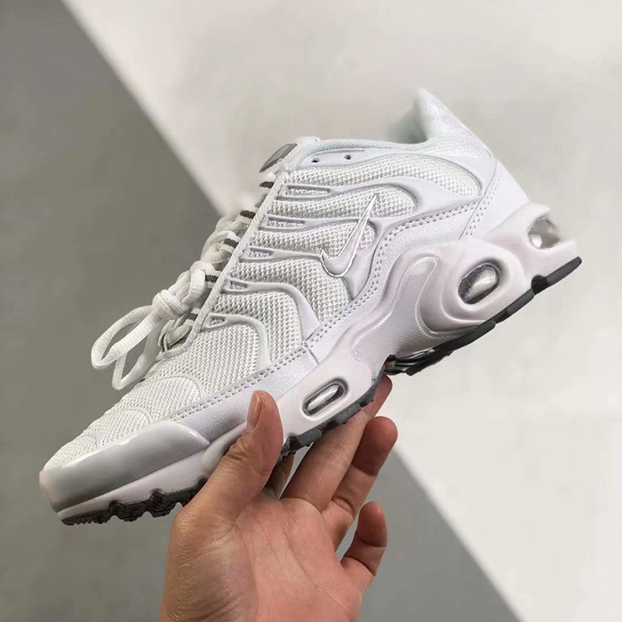 Air Vapormax Plus Betrue TN Running Shoes-All White-8307337