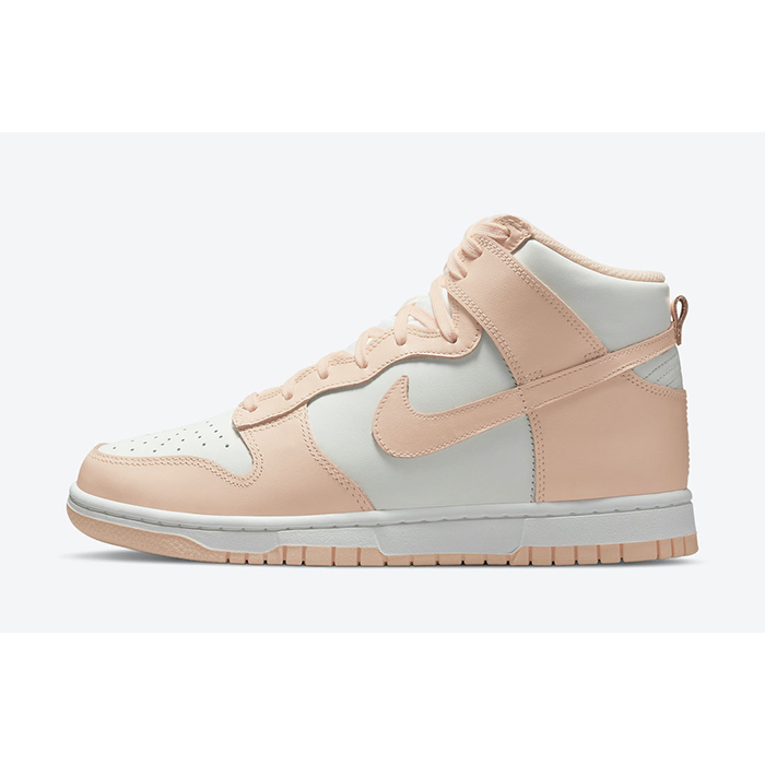 SB Dunk High WMNS“Crimson Tint”Women Running Shoes-White/Pink-8891385