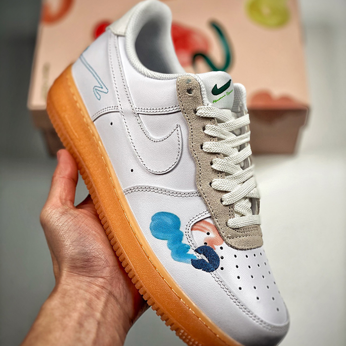 Air Force 1 AF1 Running Shoes-Light Gray-6200004