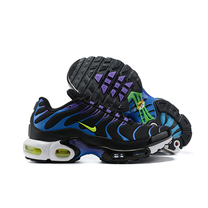 Air Max PLUS TN Running Shoes-Black/Purple-3908549