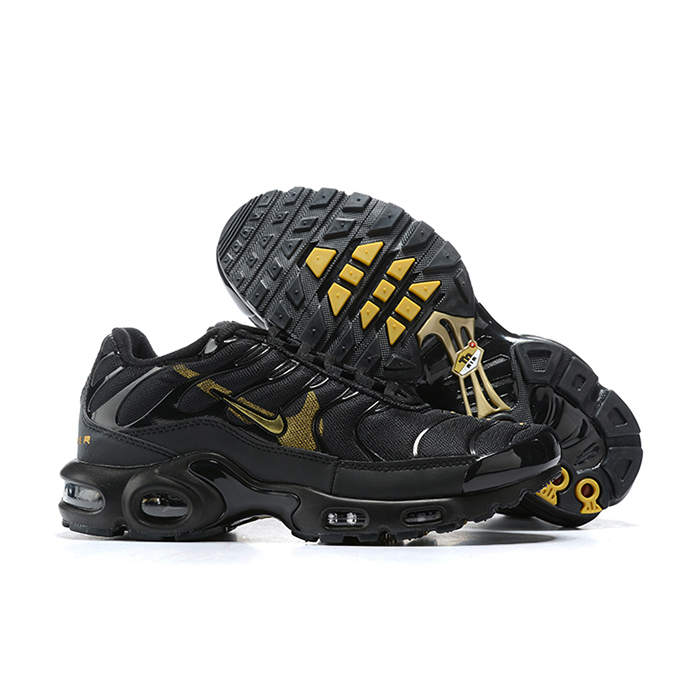 Air Max PLUS TN Running Shoes-Black/Yellow-4388265