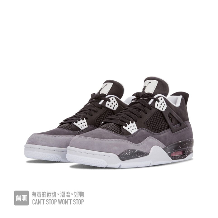 Air Jordan 4 AJ4 Retro High Running Shoes-Gray/Black-9200127