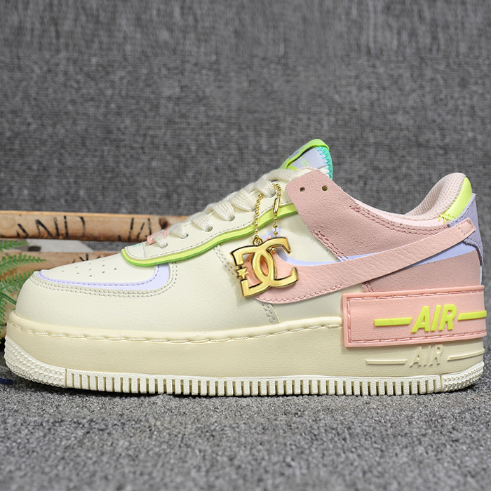 Air Force 1 Low 07 AF1 Women Running Shoes-White/Pink-4007223