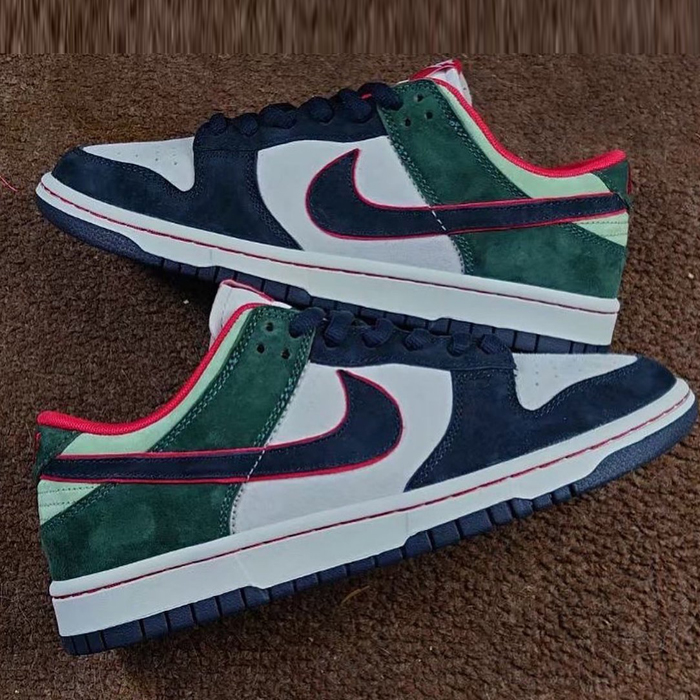 SB Dunk Low Appears Running Shoes-Green/White-9559708