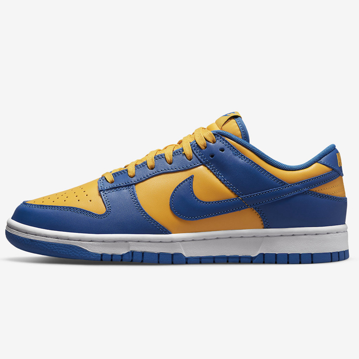 SB Dunk Low“UCLA”Running Shoes-Navy Blue/Yellow-4777020