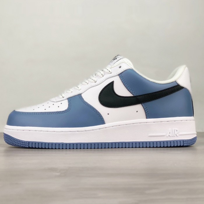 Air Force 1 AF1 Low Running Shoes-Blue/White-9065358