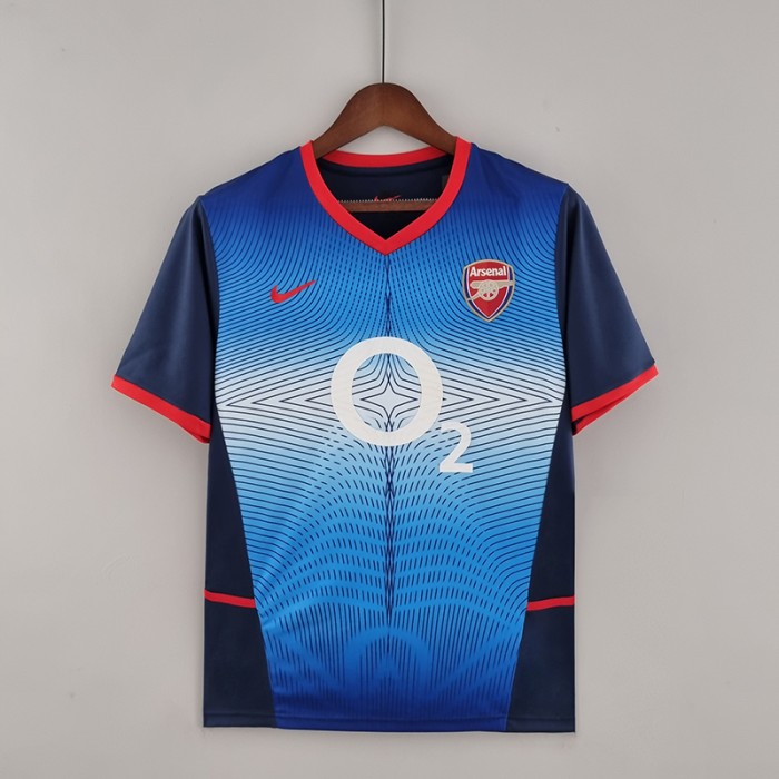 Retro Arsenal 02/04 away Jersey version short sleeve-9081109