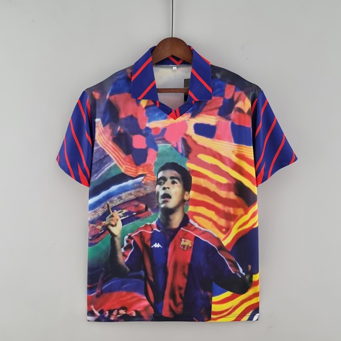 Retro Barcelona 93/94 Romario Jersey version short sleeve-9492546