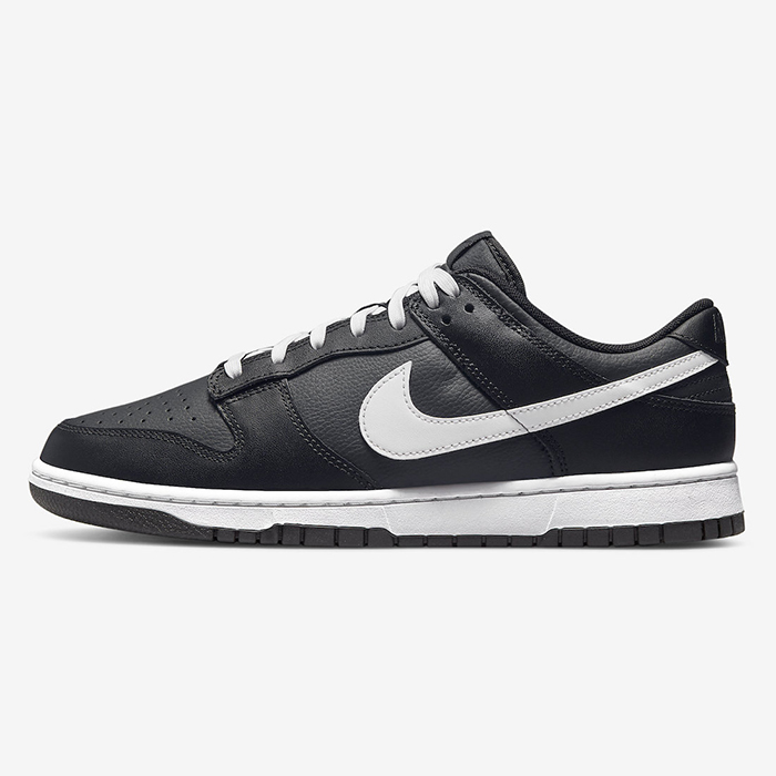 SB Dunk Low Running Shoes-Black/White-9554993