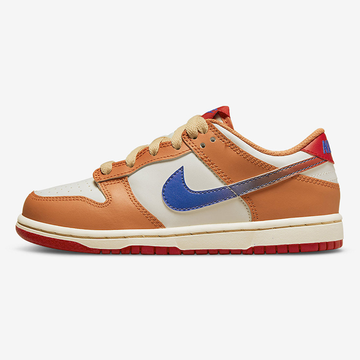 SB Dunk Low Running Shoes-Orange/White-1606080