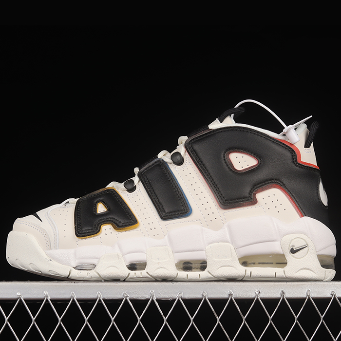 Air More Uptempo 96 QS Running Shoes-White/Black-9620137