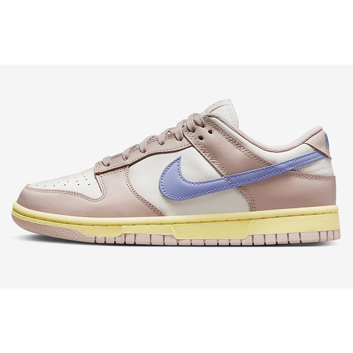 SB Dunk Low Pink Oxford Running Shoes-Gold/White-8503151