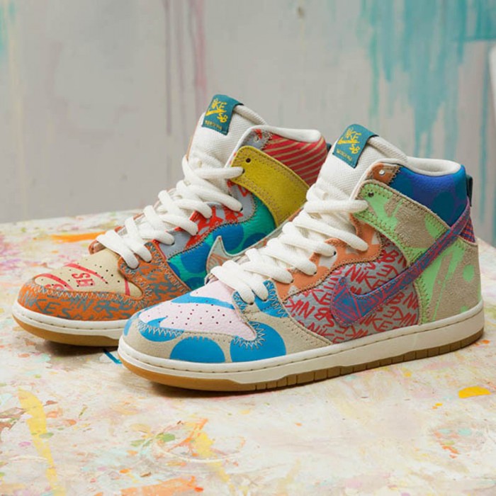 SB Dunk High Pro TC What The High Running Shoes-Graffiti-1678793