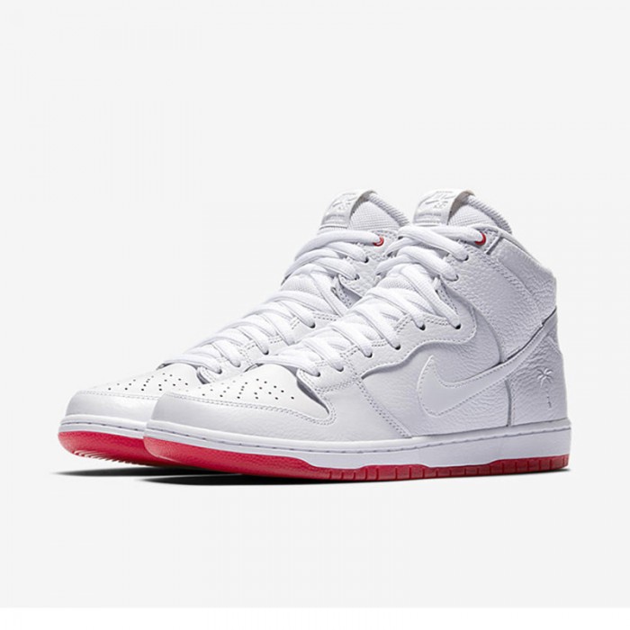 SB ZOOM DUNK HIGH PRO QS High Running Shoes-White/Red-1612522