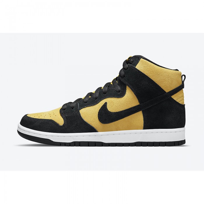 SB Dunk High“Reverse Iowa”High Running Shoes-Khkai/Black-5384671