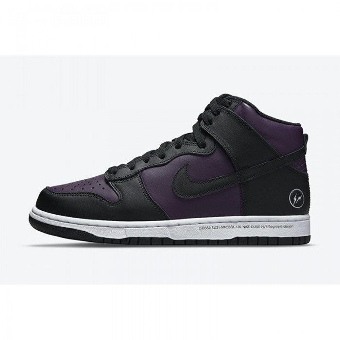 Fragment x SB Dunk High“Beijing”High Running Shoes-Purple/Black-7452463