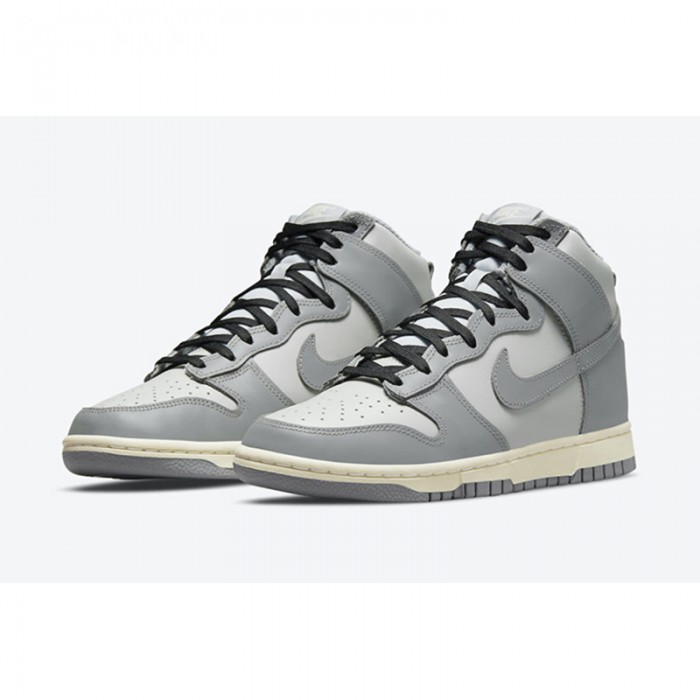 SB Dunk High Running Shoes-Light Grey-2251363