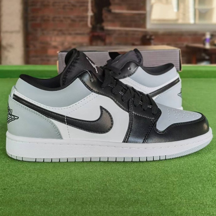 Air Jordan 1 AJ1 Running Shoes-Grey/White-6772326