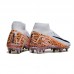 Air Zoom Mercurial Superfly 16 Elite XXV SG Soccer Shoes-Gray/Orange-1905805