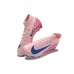 Air Zoom Mercurial Superfly IX Elite FG Soccer Shoes-Pink/Blue-8451677