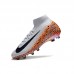 Air Zoom Mercurial Superfly 16 Elite XXV AG Soccer Shoes-Gray/Orange-1632441