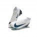 Air Zoom Mercurial Superfly IX Elite FG Soccer Shoes-White/Blue-9227627