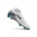 Air Zoom Mercurial Superfly IX Elite FG Soccer Shoes-White/Blue-9227627